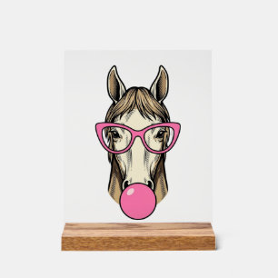 Chemise de conception de lunettes roses bulles de 