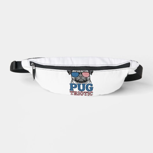 Chemise de conception de pug patriotique gravure v (Recto)