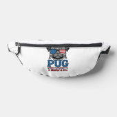Chemise de conception de pug patriotique gravure v (Poser)