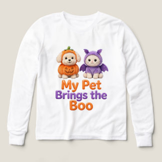 Chemise de costume de chien et de chat pour Hallow