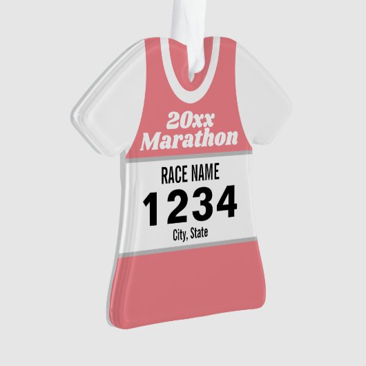 Chemise de course du Marathon (devant)