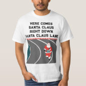 Chemise de course et T-shirt de Noël (Devant)