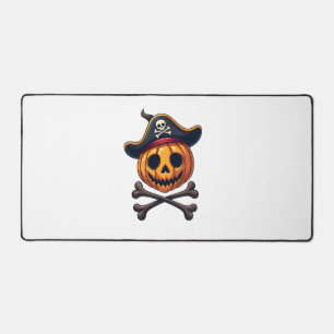 Chemise de crâne de Pirate de citrouille d'Hallowe