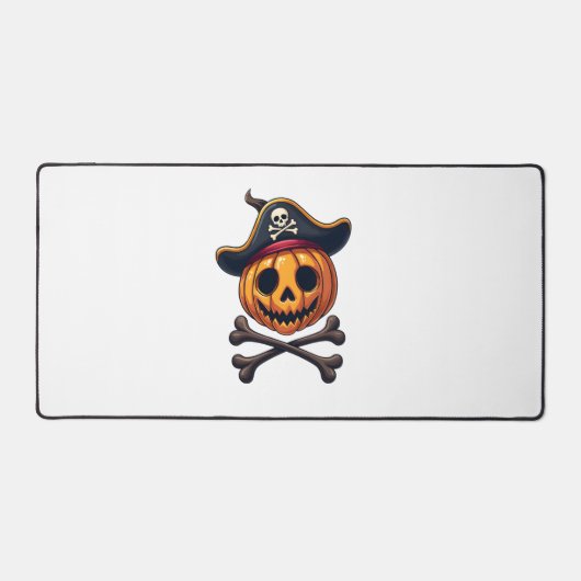Chemise de crâne de Pirate de citrouille d'Hallowe (Recto)