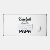 Chemise de design de gravure vintage Baseball Papa (Clavier et souris)