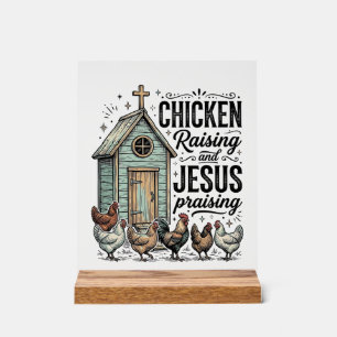Chemise de ferme vintage louant Jésus et l'élevage