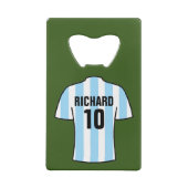 Chemise de football dans le ciel bleu clair rayure (Dos)