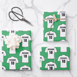 Chemise de football en feuilles de papier d'envelo