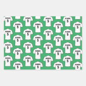 Chemise de football en feuilles de papier d'envelo (Devant)