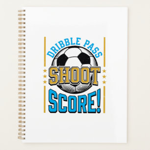 Chemise de football vintage dribble passe tir scor