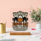 Chemise de garde de sécurité Halloween avec chats  (Mariage)