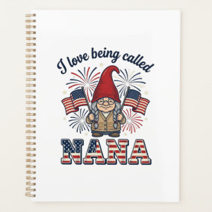 Chemise de grand-mère vintage Gnome Nana patriotiq