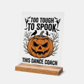 Chemise de gravure de citrouille Halloween de prof (Angle)