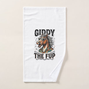 Chemise de gravure vintage de cheval de Fup drôle