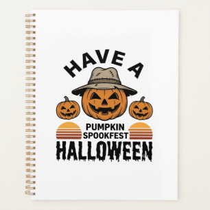 Chemise de gravure vintage Halloween Citrouille Ef