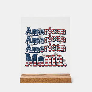 Chemise de gravure vintage patriotique American Ma