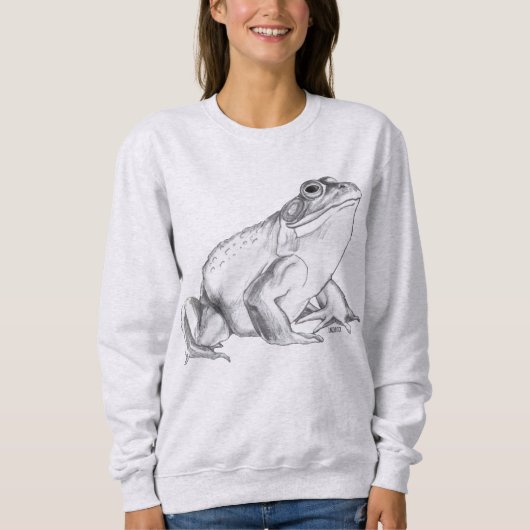 Chemise de grenouille grenouille Art Sweatshirt Ch (Devant)