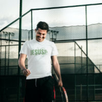 Chemise de Jésus, vie, T-shirt vérité