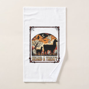 Chemise de lama Halloween Drôle de cimetière_1