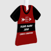 Chemise de l'équipe de cross-country (devant)