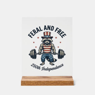 Chemise de levage de raton laveur patriotique sauv