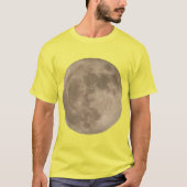 Chemise de lune T-shirts Pleine lune de lune bio c (Devant)