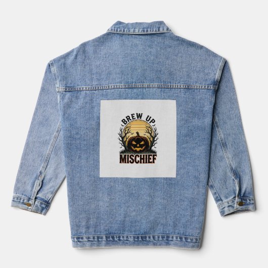 Chemise de malice de citrouille Graphique vintage (Verso)