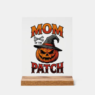 Chemise de maman Halloween Citrouille Os Art Vinta