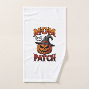 Chemise de maman Halloween Citrouille Os Art Vinta