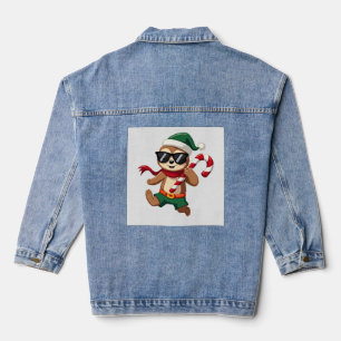 Chemise de Noël Paresseux Elfe Menthe Bonbon Cane