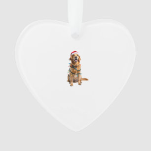 Chemise de Noël pour chien, Pyjama Golden retrieve