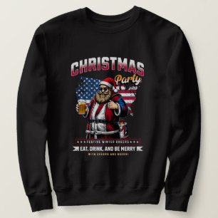Chemise de Noël pour hommes Santa Sweatshirt Amu