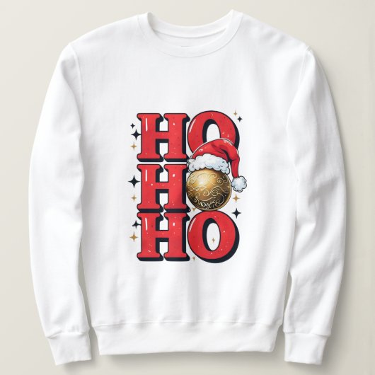 chemise de Noël sweatshirt (Design devant)