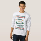 Chemise de Noël sweatshirt - Conception de chanson (Devant entier)