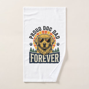 Chemise de papa de chien Design Rétro Golden Retri
