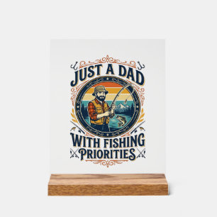 Chemise de papa de pêche de jour de père Juste un 