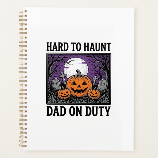 Chemise de papa Halloween difficile à hanter drôle (Devant)