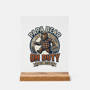 Chemise de Papa Ours en service pour la fête des p