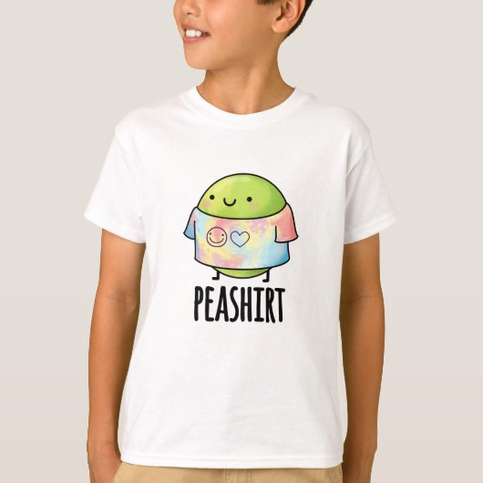Chemise de pois drôle Veggie Pea TShirt Pun (Devant)