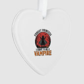 Chemise de princesse vampire rétro épouvantable Ha (devant)