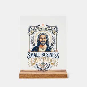 Chemise de propriétaire de petite entreprise Jesus