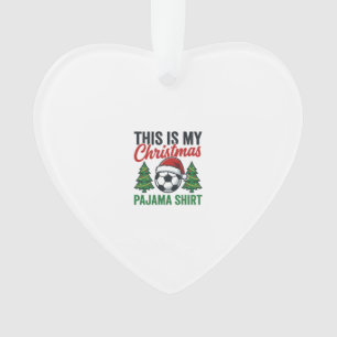 Chemise de pyjama de Noël de football