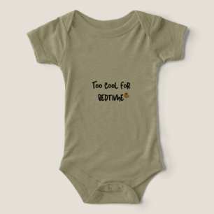 Chemise de pyjama mignonne pour enfants Trop cool
