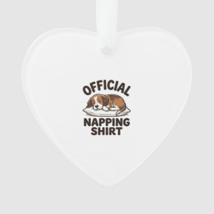 Chemise de repos officielle Chien endormi Design v