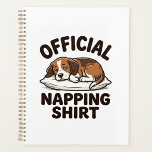 Chemise de repos officielle Chien endormi Design v