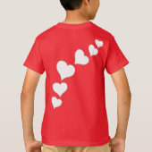 Chemise de Saint Valentin pour enfant T-shirt d'am (Dos)