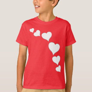Chemise de Saint Valentin pour enfant T-shirt d'am