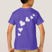 Chemise de Saint Valentin pour enfants T-shirt bio (Dos)