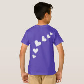 Chemise de Saint Valentin pour enfants T-shirt bio (Dos entier)