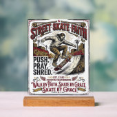 Chemise de skate longboard Jésus chrétien (Neutre)